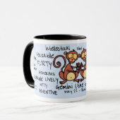 Zwillings-Tasse Tasse (Vorderseite Links)