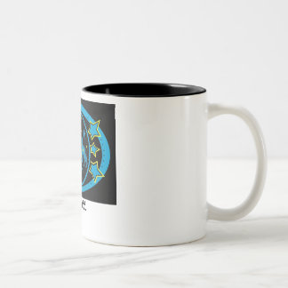 Zwillings-Tasse Zweifarbige Tasse