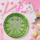 Zwillings-Tierkreis-Astrologieentwurf Pappteller (Party)