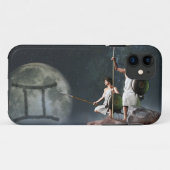 Zwillings-Tierkreis-Symbol Case-Mate iPhone Hülle (Rückseite (Horizontal))