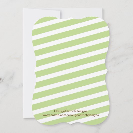 Zwillingsbabys| Einladung zur Kinderdusche (Rückseite)