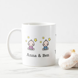 Zwillingsbabys: Liebe Mama Tasse, Kaffeetasse