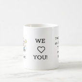 Zwillingsbabys: Liebe Mama Tasse, Kaffeetasse (Mittel)