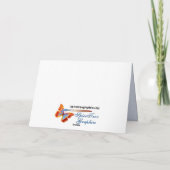 Zwillingsbären - Junge und Mädchen auf der Muttert Karte (Rückseite)