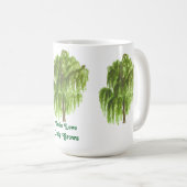 Zwillingsbaum wächst nur an doppelter Liebe Kaffeetasse (VorderseiteRechts)