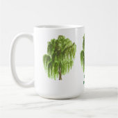 Zwillingsbaum wächst nur an doppelter Liebe Kaffeetasse (Links)