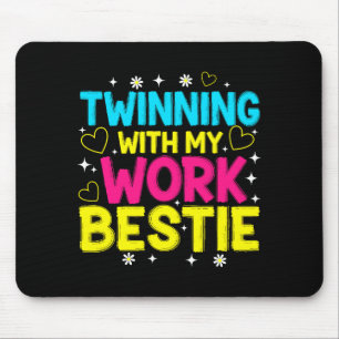 Zwillingsbildung mit meinem Arbeitskollegen, dh Ma Mousepad