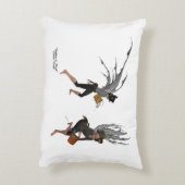 Zwillingsboy Rain Fee Kissen (Rückseite(Vertikal))