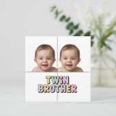 Zwillingsbruder Baby (Stehend Vorderseite)