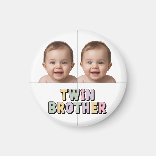 Zwillingsbruder Baby Magnet (Vorne)