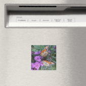 Zwillingsbutterfliegen/ Glücklicher Muttertag Magnet (In Situ (Geschirrspüler))