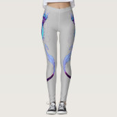 Zwillingsdrachen Leggings (Vorderseite)