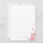 Zwillingsdusche Einladung (Rückseite)