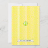 Zwillingsdusche Einladung (Rückseite)