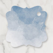 Zwillingsdusche, Sonne, Mond, Sterne Geschenkanhänger (Rückseite)