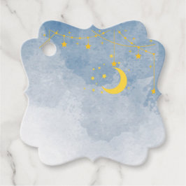 Zwillingsdusche, Sonne, Mond, Sterne Geschenkanhänger