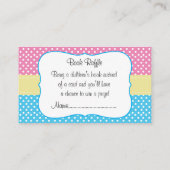 Zwillingsdusche - zwei Erbsen in einem Pod Book Ra Begleitkarte (Rückseite)