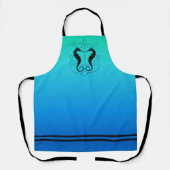 ZwillingSeepferde Schürze (Vorderseite)