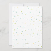 Zwillingseinladung Einladung (Rückseite)