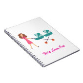 Zwillingsera Mama Notizblock (Rechte Seite)