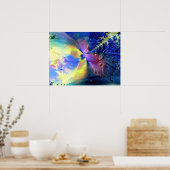 Zwillingsflame-Liebe - Poster (Küche)