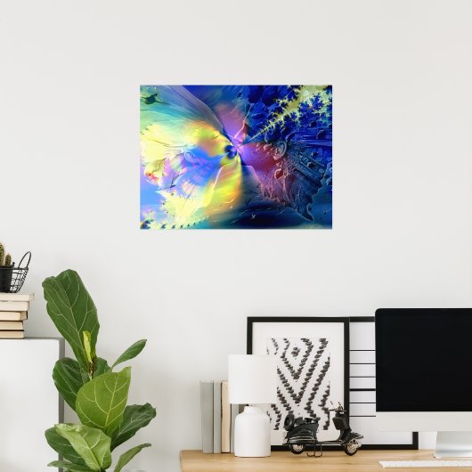 Zwillingsflame-Liebe - Poster (Heimbüro)