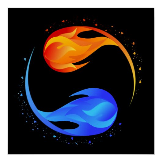 Zwillingsflame Poster (Vorderseite)