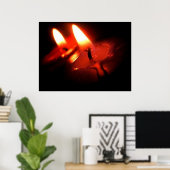Zwillingsflame Poster (Heimbüro)