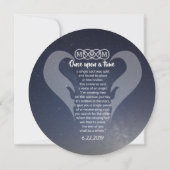 Zwillingsflame Speichern Sie die Daten Save the Da Save The Date (Rückseite)