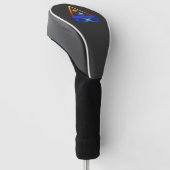 Zwillingsflame Symbol- Golf Headcover (angewinkelt)