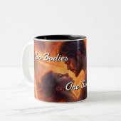 Zwillingsflames 006 zweifarbige tasse (Vorderseite Links)