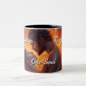 Zwillingsflames 006 zweifarbige tasse (Mittel)