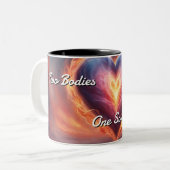 Zwillingsflames 012 zweifarbige tasse (Vorderseite Links)