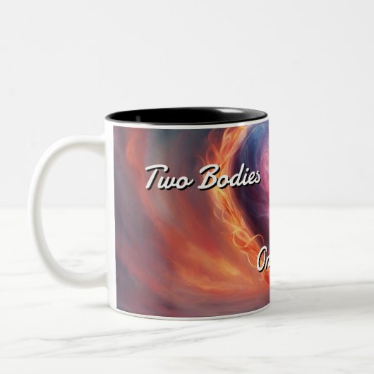 Zwillingsflames 012 zweifarbige tasse (Links)
