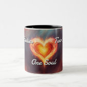 Zwillingsflames 018 zweifarbige tasse (Mittel)