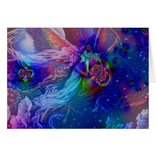 Zwillingsflamme im Himmel (Vorderseite (Horizontal))