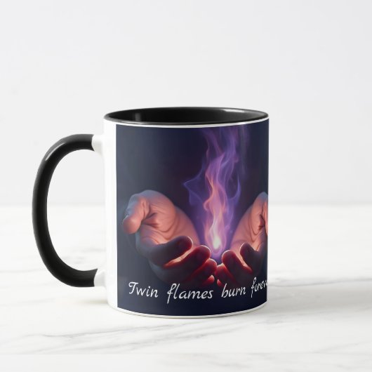 Zwillingsflammen Tasse (Links)