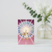 ZwillingsFlammen und Soul-Paare Visitenkarte (Stehend Vorderseite)