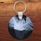 Zwillingsflammfedern und Reflektion Schlüsselanhänger (Vorderseite)