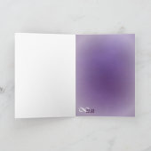 Zwillingsflammgedicht Feiertagskarte (Innenseite)