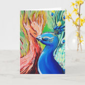 Zwillingsflammkarte Karte (Gelbe Blume)