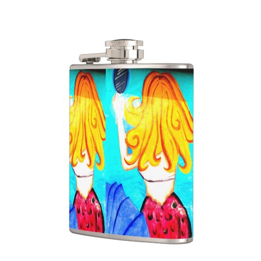 Zwillingsflasche Flachmann (Links)