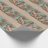 Zwillingsgriffin Geschenkpapier (Ecke)