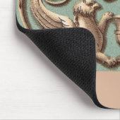 Zwillingsgriffins Mousepad (Ecke)