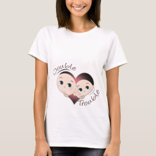 Zwillingsherz Doppelstörung T-Shirt