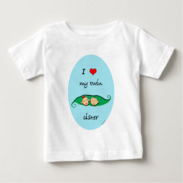 Zwillingsjunge Baby T-shirt