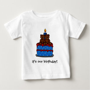 Zwillingsjunge Geburtstags-T - Shirt