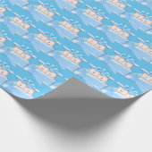 Zwillingsjungen Geschenkpapier (Ecke)