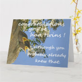 Zwillingskarte Karte (Gelbe Blume)