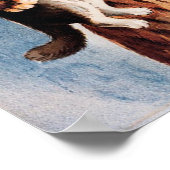 Zwillingskatzen, Louis Wain Poster (Ecke)